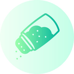 over salt gradient icon