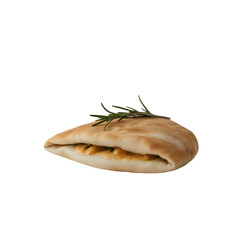 Pita Pocket with Creamy Filling and Rosemary bread