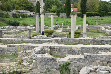 Ruines antiques de Vaison-la-Romaine. France