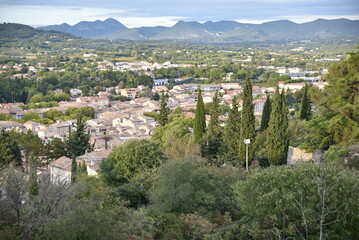 Obraz premium Toits de Vaison-la-Romaine. France