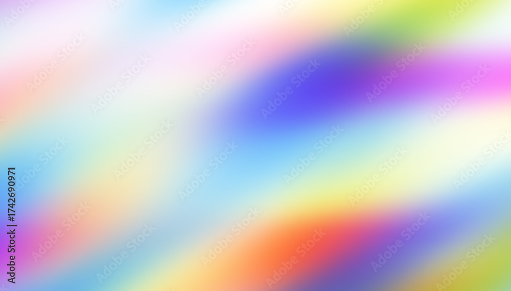 Wall mural colorful rainbow light texture vibrant rainbow colors abstract background for web design. pastel mul