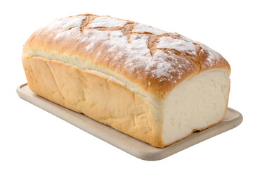 bread isolated on white