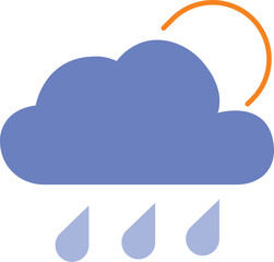 Bar graph showing an upward trend with a curved arrow isolated on transparent background the graph shows three bars of increasing height, indicating growth