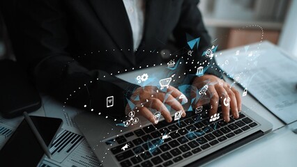 Digital business ecosystem integrating multiple business, ecosystem, and technology elements in a...