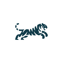 tiger icon vector