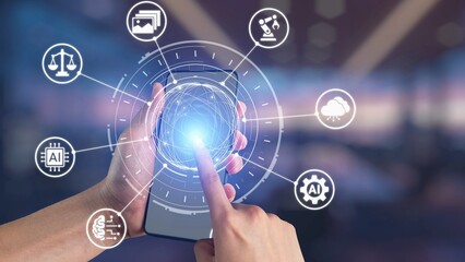 AI Assistant Brain Processor with LLM Technology, Big Data, Machine Learning, Generative AI for Business Support, Future Agentic AI Technology and Artificial Intelligence Prompt Engineering. Spire