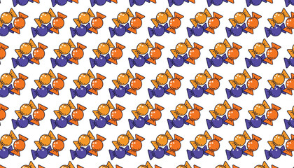 seamless pattern with candy