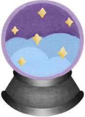 Moonlight Dances Within Witch’s Orb