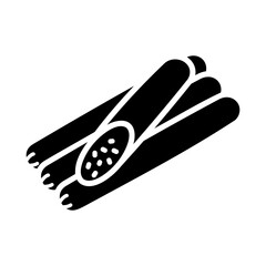 Hunting Sausages Glyph Vector Icon