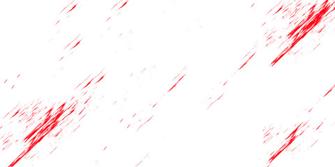 Red paint and blood splatter background with grunge texture design for illustration art