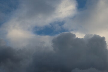 Obraz premium blue sky cloud, clouds background, abstract