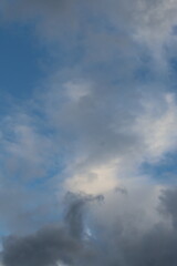 blue sky cloud, clouds background, abstract