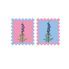 wolfsbane vector illustration wolfsbane vector flower botanical wildflower illustration