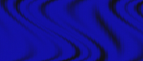 Deep blue abstract wave pattern with smooth flowing lines and dark shadows. Modern minimalist design with fluid motion and digital texture. Ideal for backgrounds, art, or graphic projects.