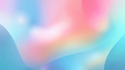 Soft pastel gradient background with smooth blur.