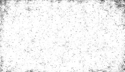 Grunge dust texture background in black and white minimalist vector illustration design with distressed rough surface and vintage artistic effect.