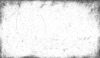 Grunge dust texture background in black and white minimalist vector illustration design with distressed rough surface and vintage artistic effect.