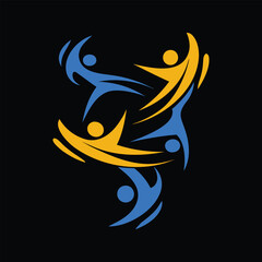 Dynamic Abstract Sports Logo Design – Energy, Motion & Athleticism