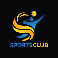 Dynamic Abstract Sports Logo Design &ndash; Energy, Motion & Athleticism