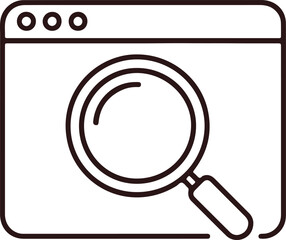 Scalable Vector Browser Windows for Website Mockups UI Design and Application Presentation EPS Graphic