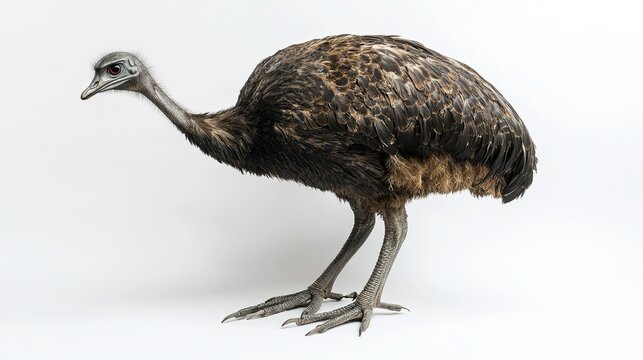 A photograph of a Moa (Dinornithiformes) ,