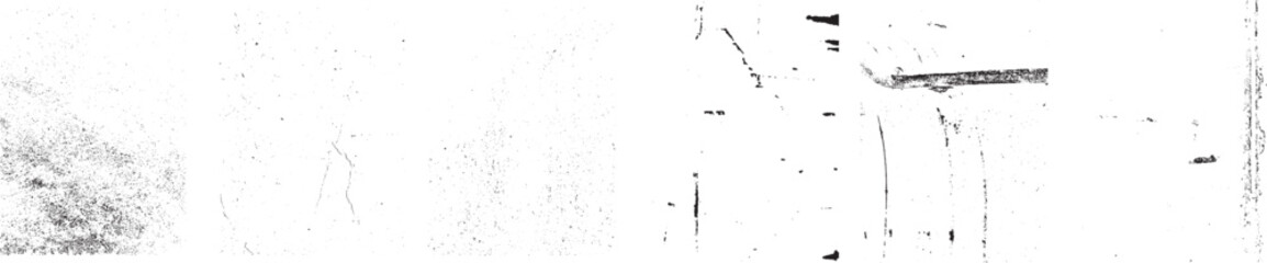 Grunge textures set. Collection of vector overlay, distress, textures .Simply Place texture over any Object to Create grunge,splattered ,dirty effect .
