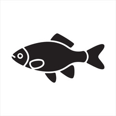  fish simple icon. Vector ICON all icon vector