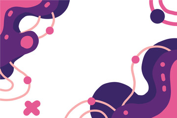 abstract geometric background in purple and pik