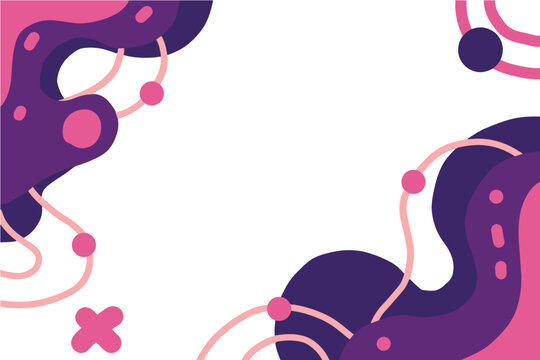 abstract geometric background in purple and pik