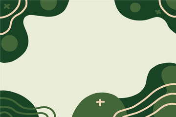 green abstract fluid background design