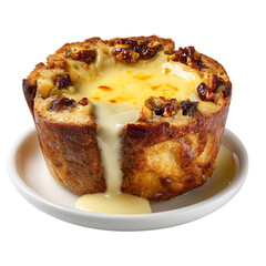 Bread Pudding with Custard