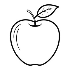 An Apple lineart