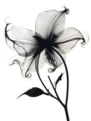 flower silhouette illustration png transparent background