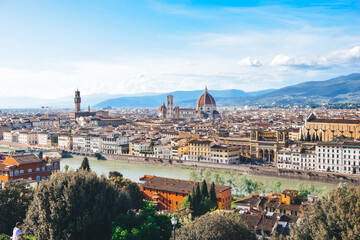 Obraz premium Panoramic view of Florence, Italy