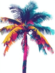 palm tree silhouette illustration png transparent background