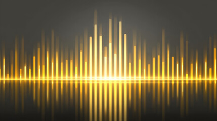 Modern finance background with glowing algorithm chart and ivory gradient