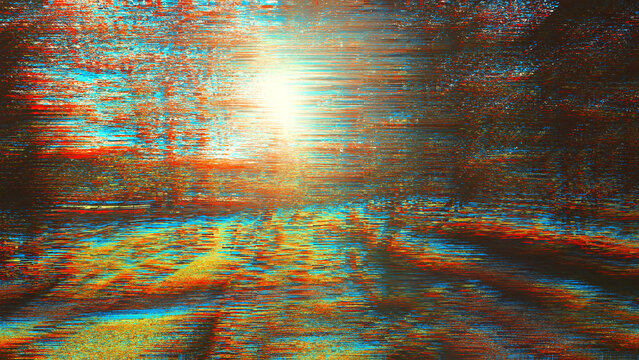 Glitch Wide Transitions Pack | 5 Dynamic Distorted Styles for Modern Video Editing