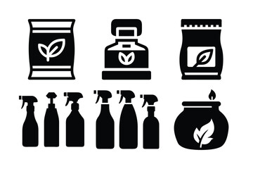 Diverse Array of Organic Gardening Supplies Fertilizer Sprayers and Eco Friendly Products Promoting Sustainable and Chemical Free Gardening Practices