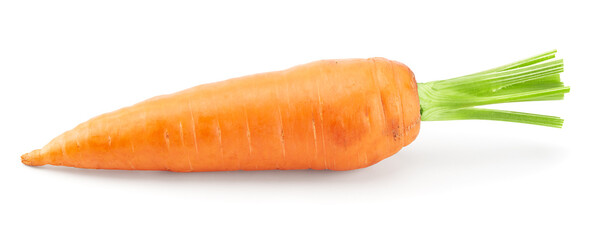 carrot isolated on white background. clipping path