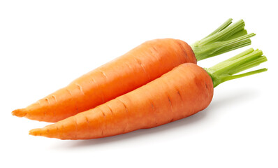 carrot isolated on white background. clipping path