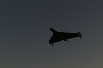 3D drone kamikaze shahed or geranium