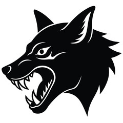 wolf-skull-roar-head--icon-on-white-background [Converted].eps