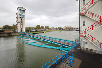 Waterbarrier Hollandsche IJsselkering is closed due to high water level