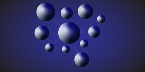 Abstract molecule atom network connection isolated on white background. Molecules and atoms on a large scale on green background. Modern Drugs Medical and Pharmaceutical Icons for Science, Healthcare