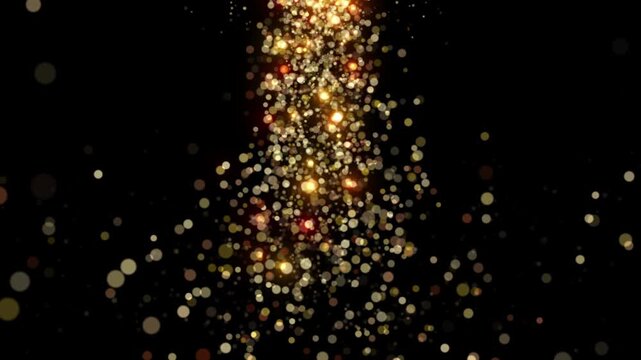 glowing lights logo animation background loop