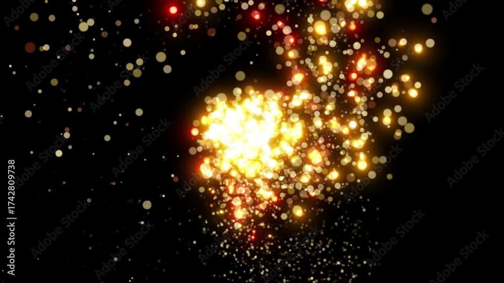 Canvas Prints gold dust isolated overlay background element