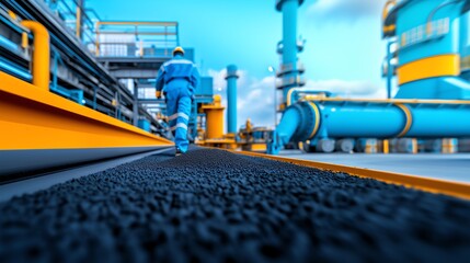 Open-pit mining transport