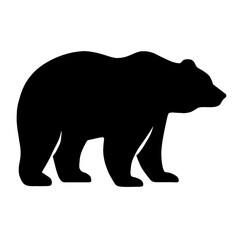 bear silhouette vector