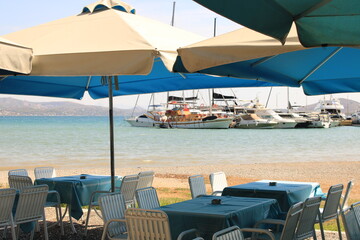 restaurant on the beach