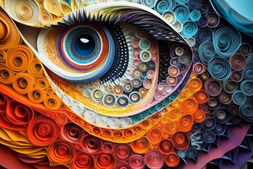 abstract background with a spiral